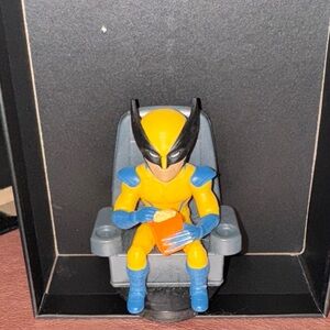 Marvel Wolverine Figure in Yellow and Blue